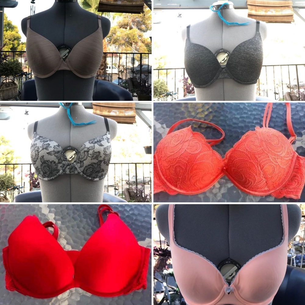6 Victoria’s Secret bras 34 D
